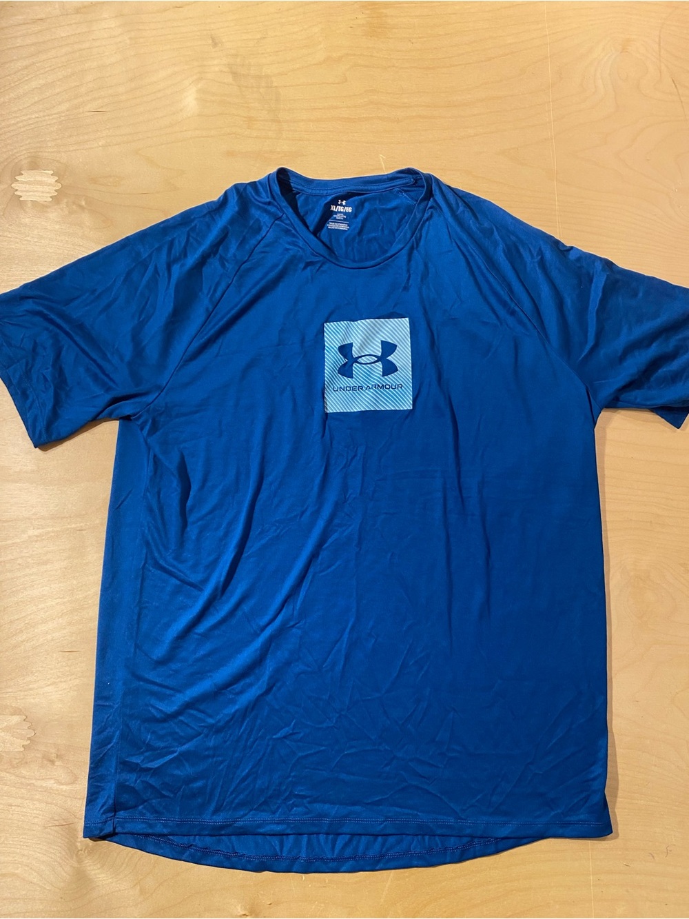 Under Armour Men's Blue Performance Tee XL (BD)